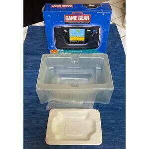 1992 Sega Game Gear Core System Blue Box & Tray ONLY No Console or Manual